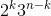 2^k3^{n-k}
