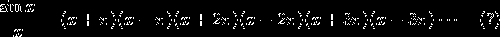 \frac{\sin x}{x}=(x+\pi)(x-\pi)(x+2\pi)(x-2\pi)(x+3\pi)(x-3\pi)\cdots\quad(?)